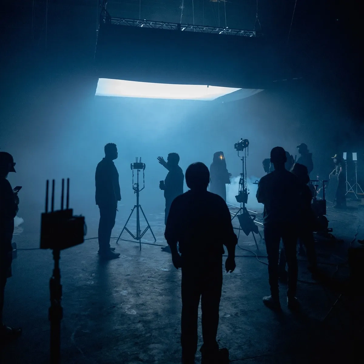 日本无码传媒专业拍摄团队工作现场